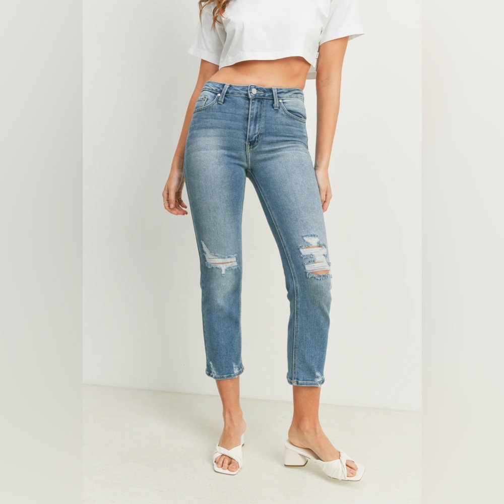 🤩B2G1🤩 The Official Weekend Jean . Just Black Denim Jeans NWT